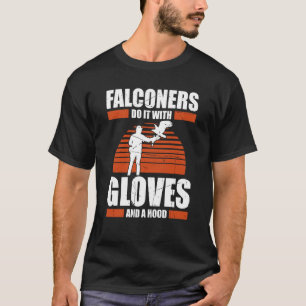 T-shirt Falconer Chasseur Falconer Tracker Chasse au canar