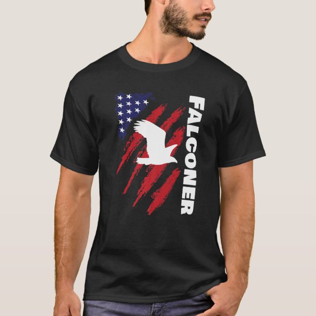 T-shirt Falconer Falcone (Devant)