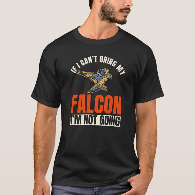 T-shirt Falconer Falconry Gamehawking Falcon Ornithologist (Devant)