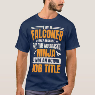 T-shirt Falconer Falconry Gamehawking Ornithologist Hawker