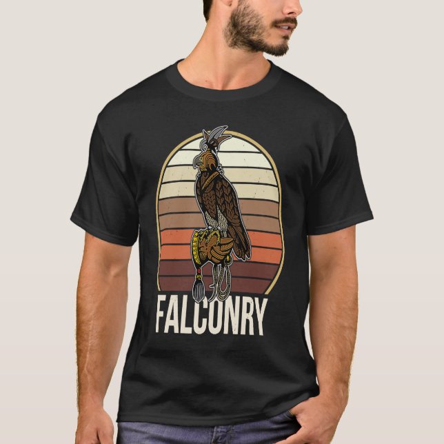 T-shirt Falconry falconer ornithologie oiseaux chasse oise (Devant)