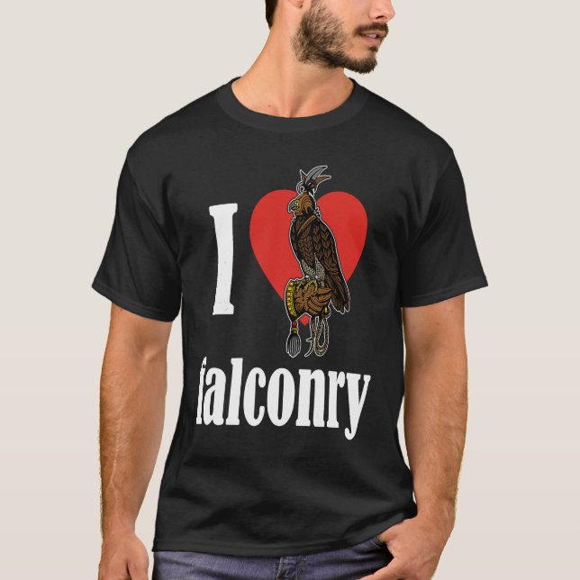 T-shirt Falconry falconer ornithology birds hunting birdwa (Devant)