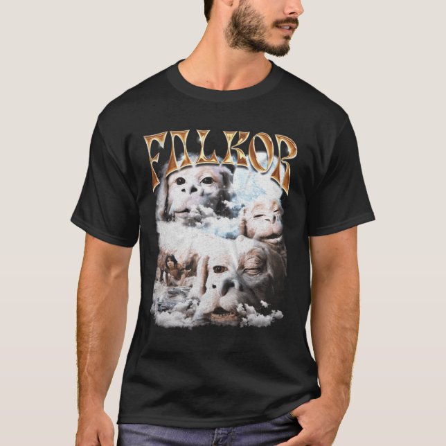 T-shirt Falkorhe Histoire Sans Fin rétro (Devant)