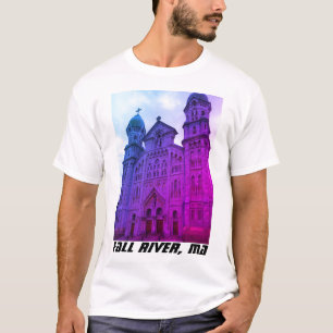 T-shirt Fall River, église romane de mA