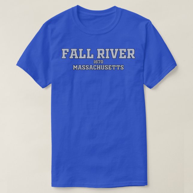 T-shirt Fall River Massachusetts (Design devant)