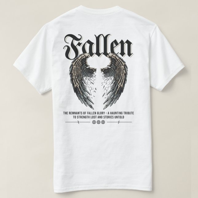 T-shirt Fallen (Design dos)