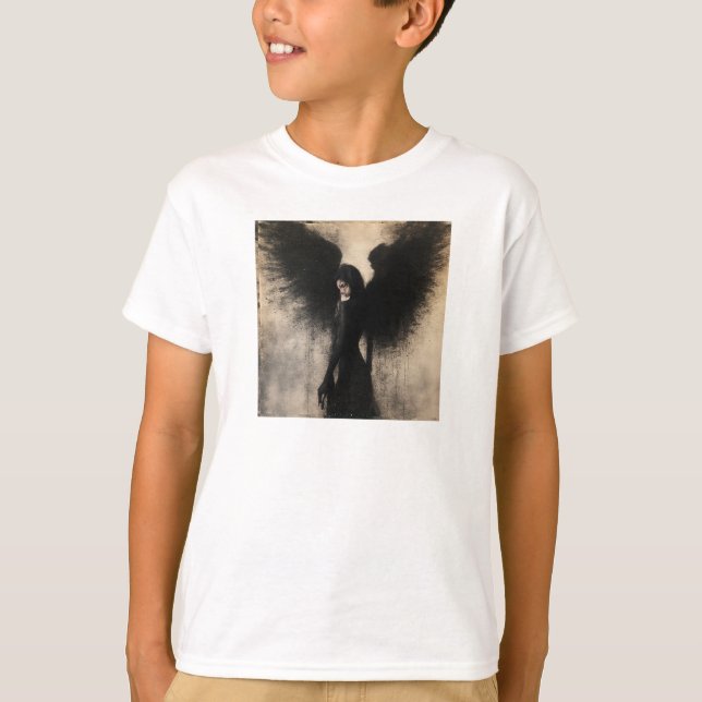 T-shirt Fallen Grace – The Beauty of a Broken Wing  (Devant)