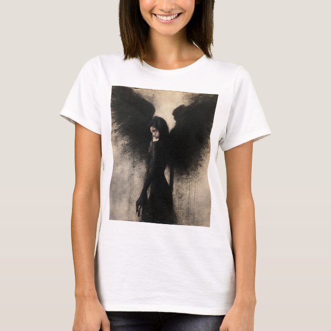 T-shirt Fallen Grace – The Beauty of a Broken Wing (Devant)