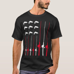 T-shirt Fallfish Master (drapeau américain) 1
