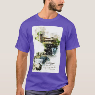 T-shirt Fallingwater High Watercolor