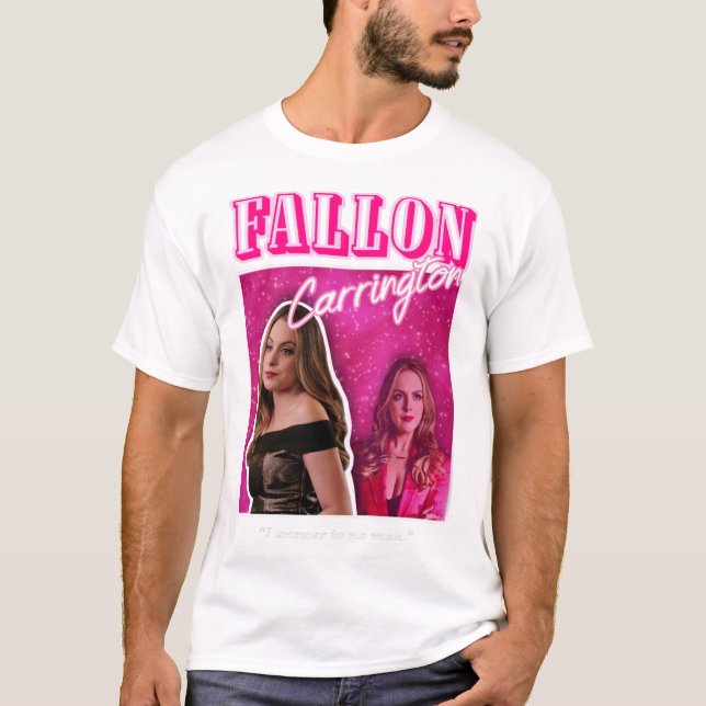 T-shirt fallon carrington 2000&x27 ; s esthétique classiqu (Devant)