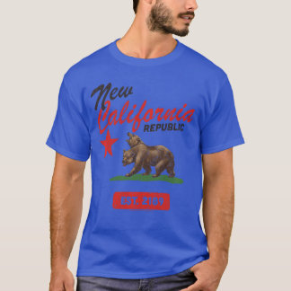T-shirt Fallout New California Republic Drapeau Fait 2189