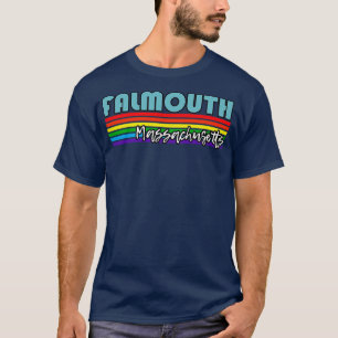 T-shirt Falmouth Massachusetts Pride Falmouth LGBT Cadeau 