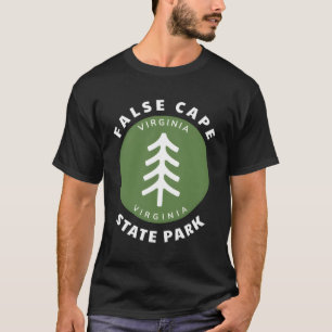 T-shirt False Cape State Park Virginia Va Forest Tree Badg