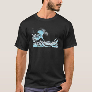 T-shirt Fameux Classic Great Ocean Wave Hokusai Special