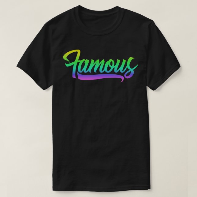 T-shirt Fameux deluxe (Design devant)