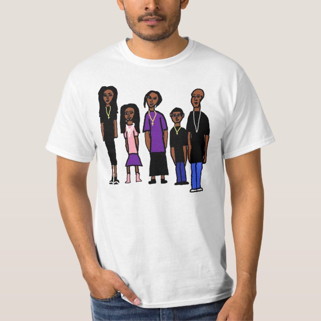 T-shirt Famille_ (Devant)