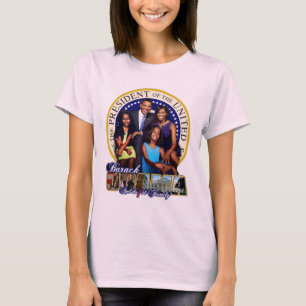 T-shirt Famille 2008 d'Obama (bébé - poupée T)
