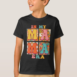 T-shirt Famille à l'ère de ma mère Super rétro Floral Mère