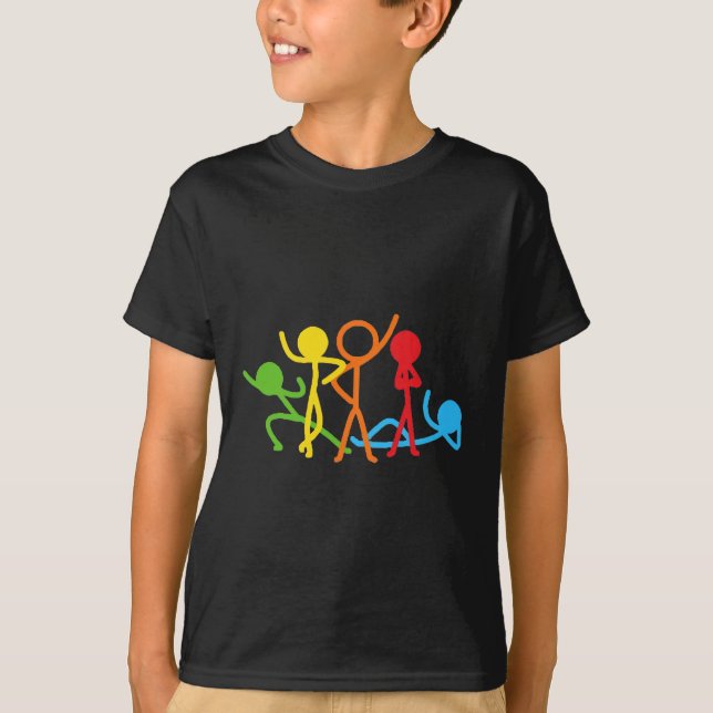 T-shirt Famille Alan Animation Becker (Devant)