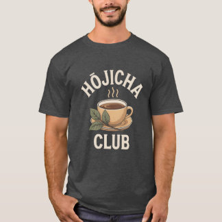 T-shirt Famille amateur de Hojicha Clubea torréfiée verte