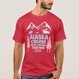 T-shirt Famille amis et groupe Alaska Cruise 2024 Don F