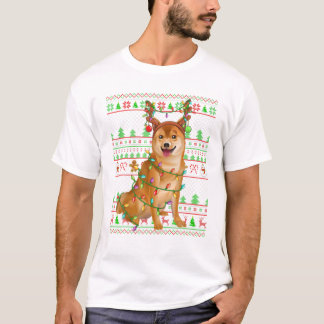 T-shirt Famille Amoureux des chiens Shiba Inu