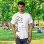 T-shirt famille arbre généalogique<br><div class="desc">Ce T-shirt familial moderne et élégant est désolé par un arbre généalogique en mosaïque aux couleurs de l'arc-en-ciel. Facilement personnalisable avec votre nom et l'année de votre réunion. Utilisez l'option Personnaliser supplémentaire pour modifier la taille, le style ou la couleur du texte si vous le souhaitez. Parce que nous créons...</div>