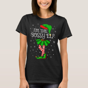 T-shirt Famille assortie femmes filles Je suis l'elfe auto