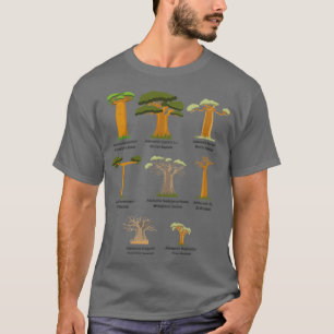 T-shirt Famille Baobab Baob Adansonia Tree