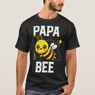 T-shirt Famille Bee s Papa Papa Anniversaire Première fête