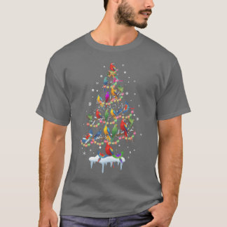 T-shirt Famille Birds Christmasree