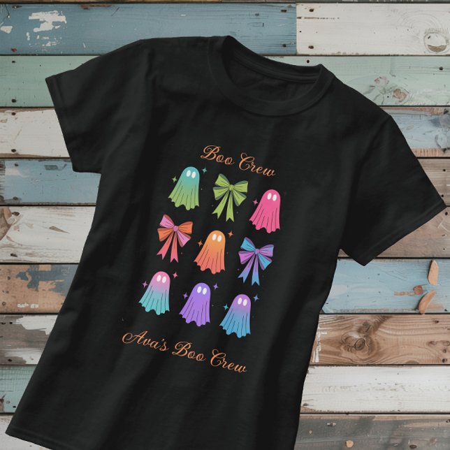 T-shirt Famille Boo Crew Fantômes Cadeau Éffrayant personn (Créateur téléchargé)