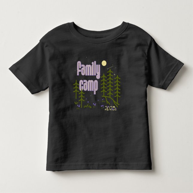 T-shirt famille Camp 2023 Toddler (Devant)