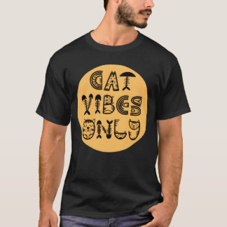 T-shirt Famille Cat Vibes