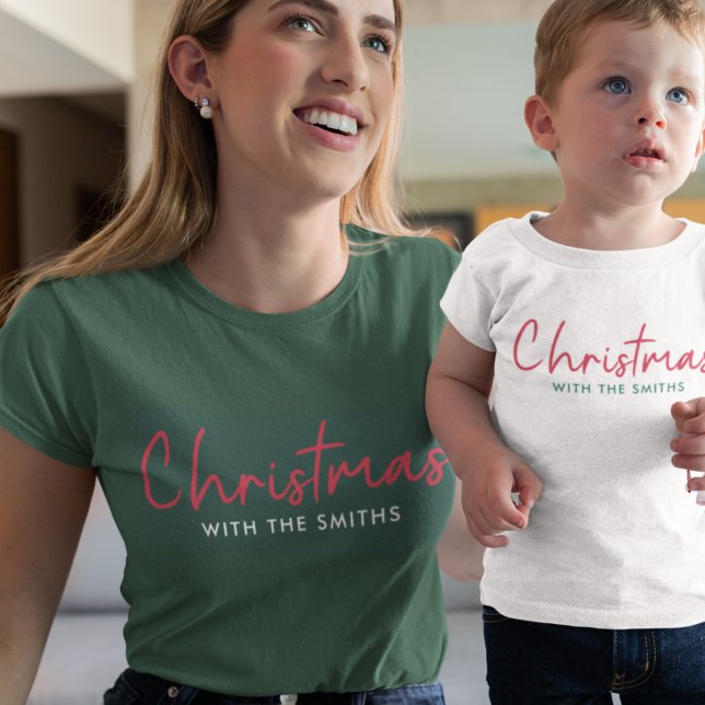 T-shirt Famille Christmas | Stylish Trendy (Créateur téléchargé)