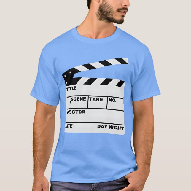 T-shirt famille clapperboard (Devant)