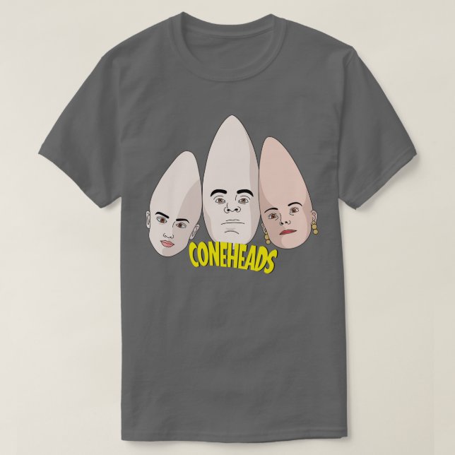 T-shirt Famille Coneheads (Design devant)