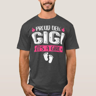 T-shirt Famille cool Fier Nouveau Gigi C'est une fille Gen