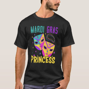 T-shirt Famille Correspondant Mardi Gras Princesse Carnava