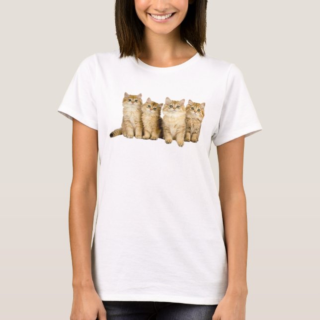 T-shirt Famille Cute kittens (Devant)