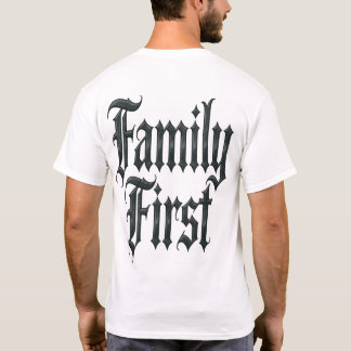 T-shirt Famille d'abord