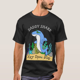 T-shirt Famille Daddy Shark Doo Doo