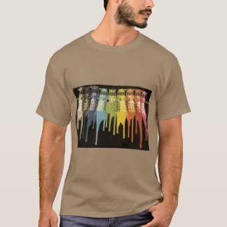 T-shirt Famille dalek arc-en-ciel