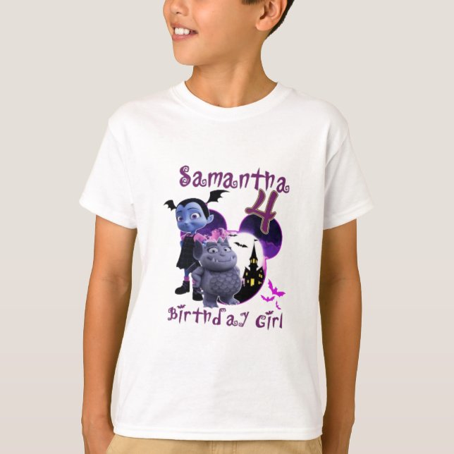 T-shirt Famille d'anniversaire (Devant)