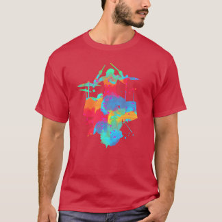 T-shirt Famille de batteurs