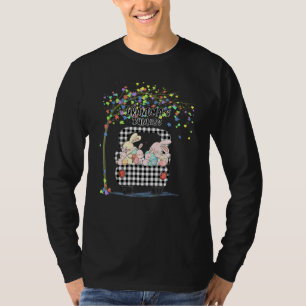 T-shirt Famille de Camion Bunnies de Mamie Mignonne Joyeux