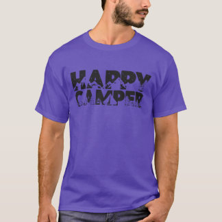 T-shirt Famille de campeur heureux Campingent