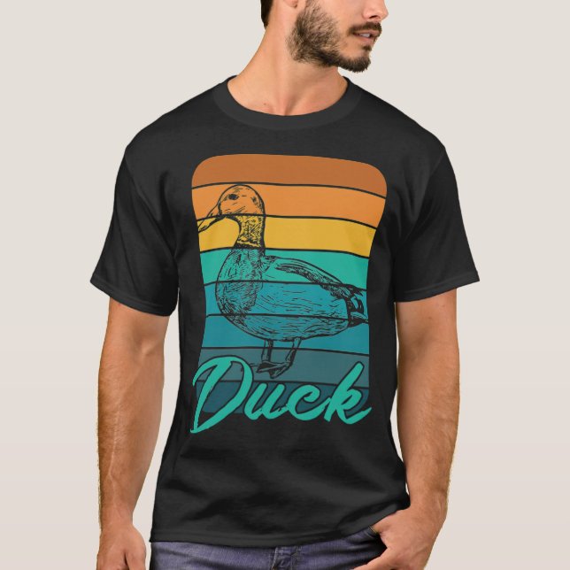 T-shirt Famille de canards (Devant)