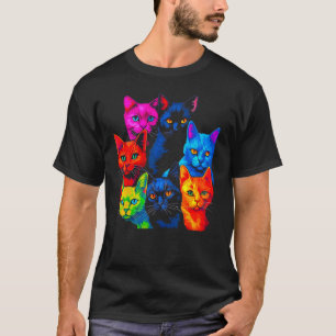 T-shirt Famille de chats British Shorthair
